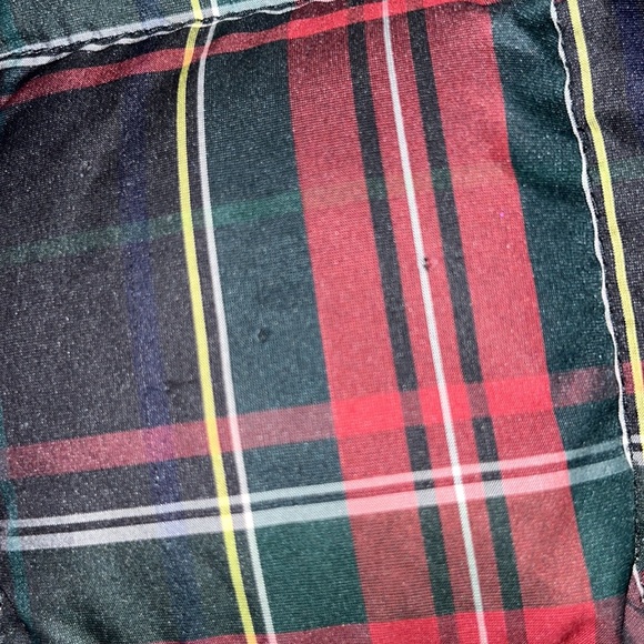 Eddie Bauer Goose Down Plaid Vest size small shell - polyester, lining - Nylon - Picture 8 of 8